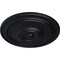 Ekena Millwork Classic Ceiling Medallion (For Canopies up to 5 1/2"), Hand-Painted Steel Gray, 21 7/8"OD x 2 3/8"P CM22CLSGS - alternate 4